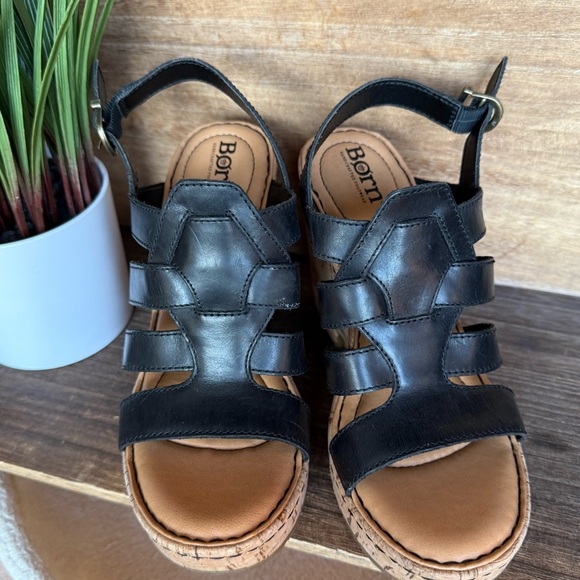 NEW Børn Women's Bernese Cage Wedge Sandal - Picture 12 of 16